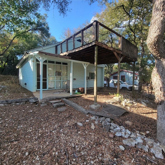 view of rear view of house