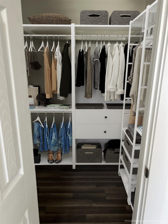 view of closet