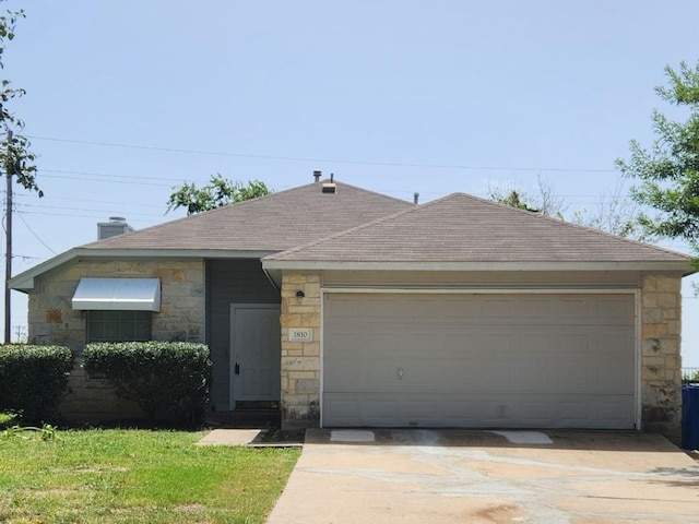 view of ranch-style house