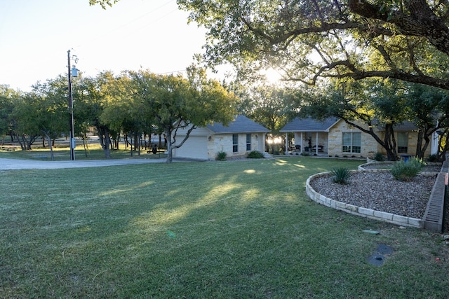 view of yard