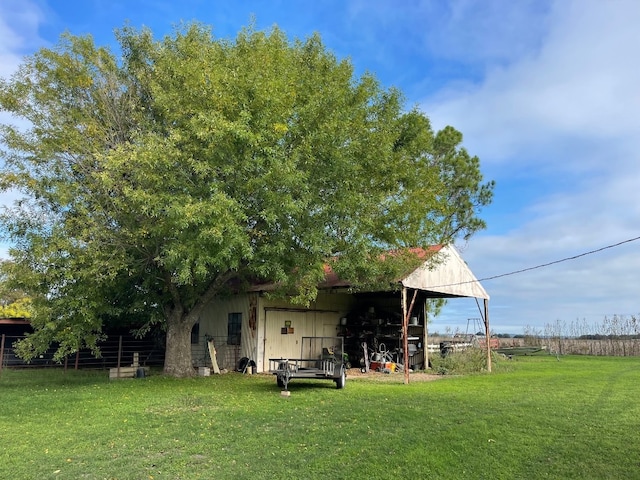 view of yard