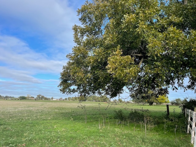 view of local wilderness with a rural view