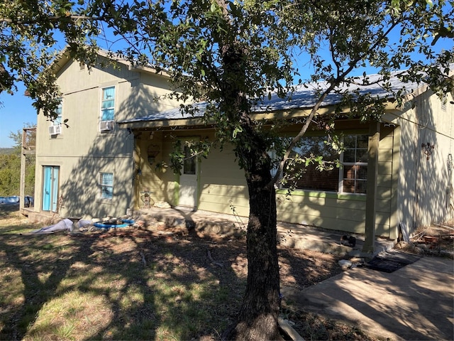 view of rear view of house