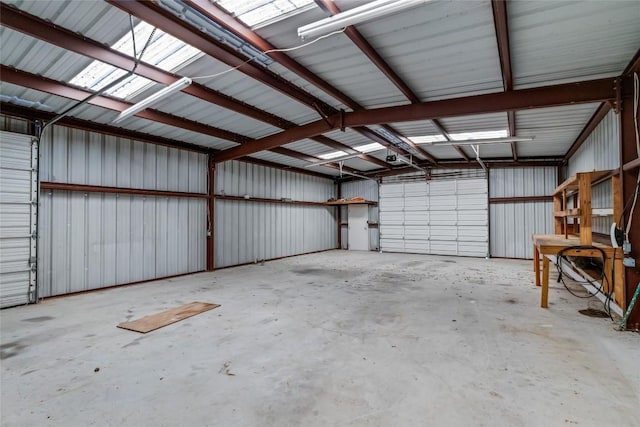 10336 W Darleen Dr, Leander, TX 78641 - garage featuring metal wall