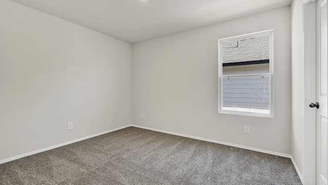 empty room featuring carpet