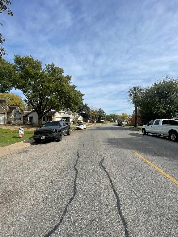 view of street with curbs and sidewalks