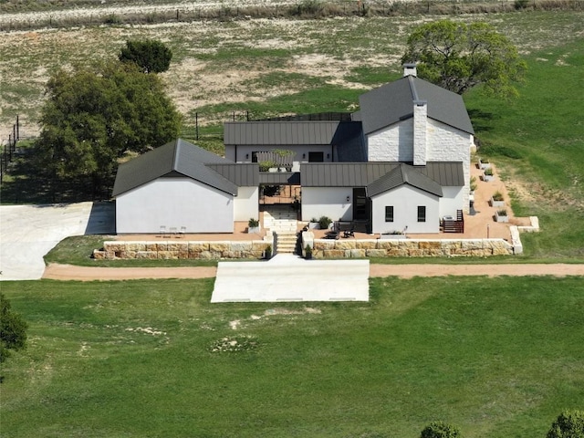 130 Overlook Dr, Fredericksburg, TX 78624 - birds eye view of property
