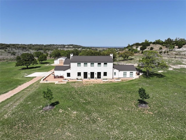 130 Overlook Dr, Fredericksburg, TX 78624 - bird's eye view