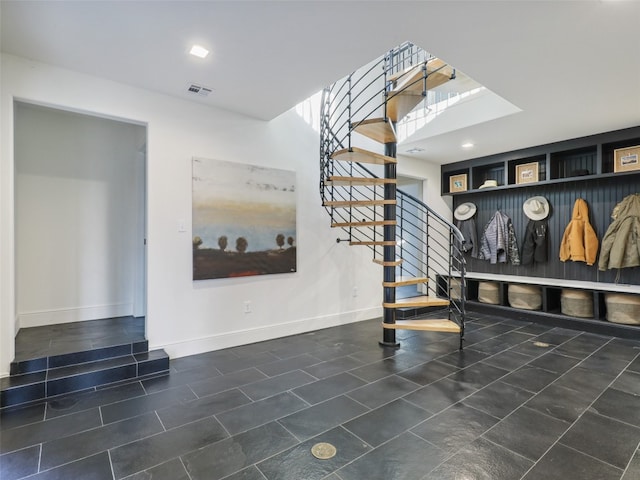 view of mudroom