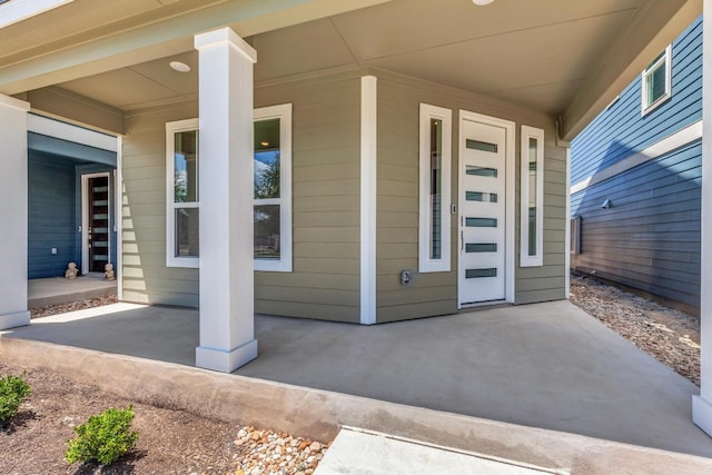 view of property entrance