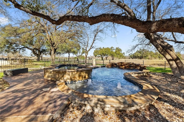 view of pool