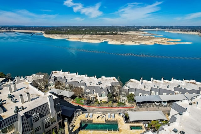 2918 Ranch Road 620 N Unit S-242, Austin, TX 78734 - bird's eye view with a residential view and a water view