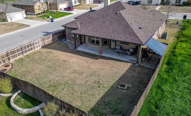 view of birds eye view of property