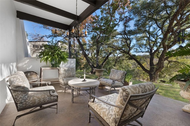 429 Sunfish St, Lakeway, TX 78734 - view of patio featuring an outdoor hangout area