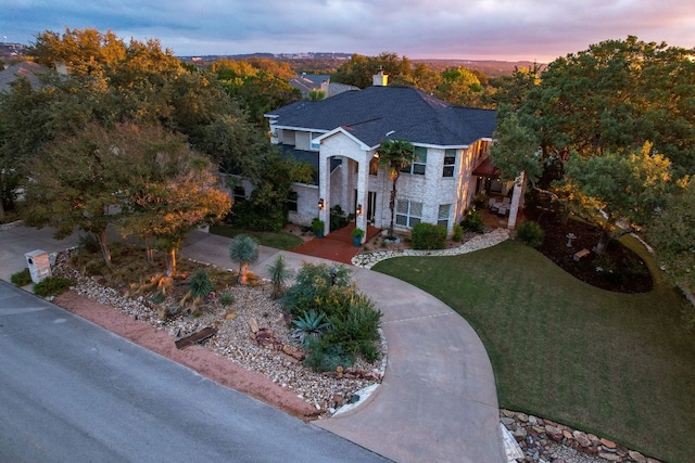 view of front of house