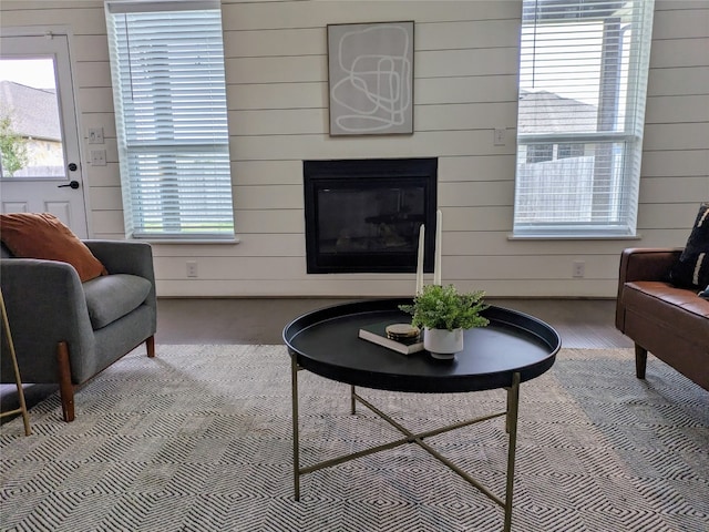 view of living room