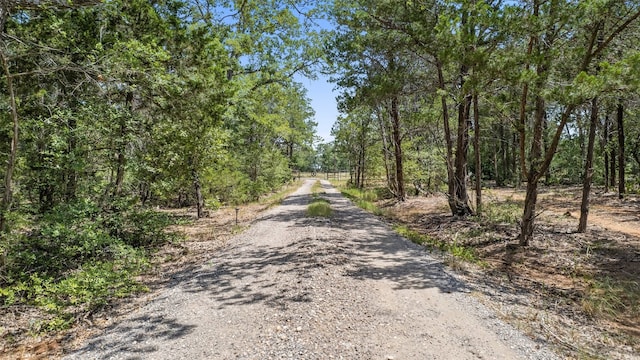 view of road