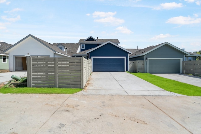 view of ranch-style home