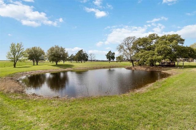 property view of water