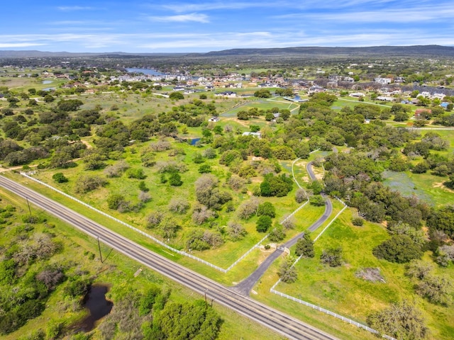 view of drone / aerial view