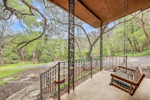 view of patio