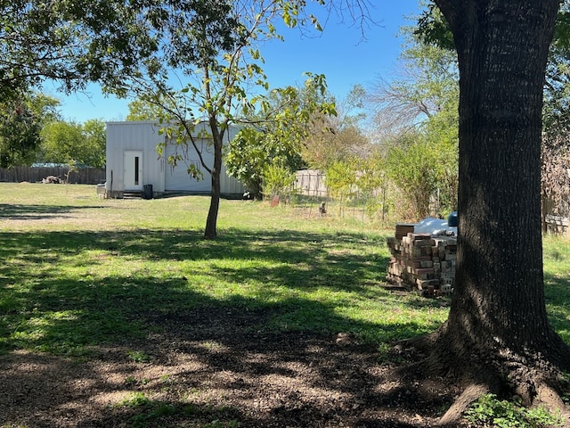 view of yard