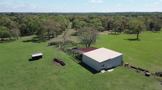 188 Zindler Ln, Paige, TX 78659 - bird's eye view featuring a rural view