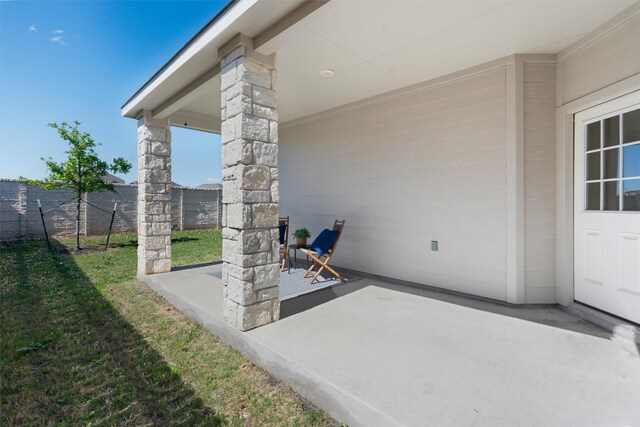 view of patio