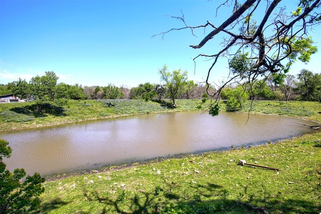 view of water feature