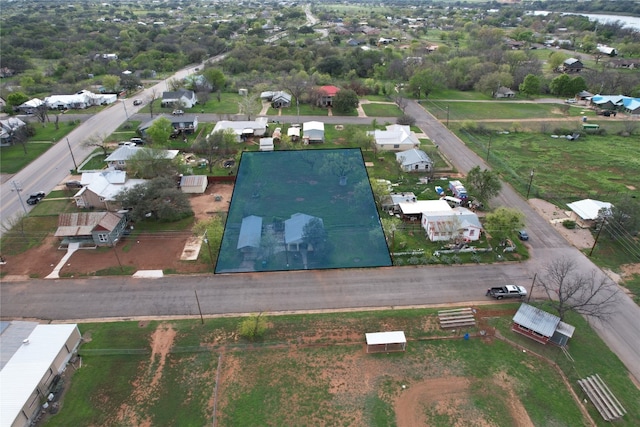 view of aerial view