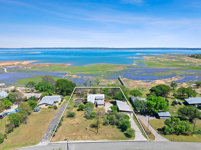 view of aerial view