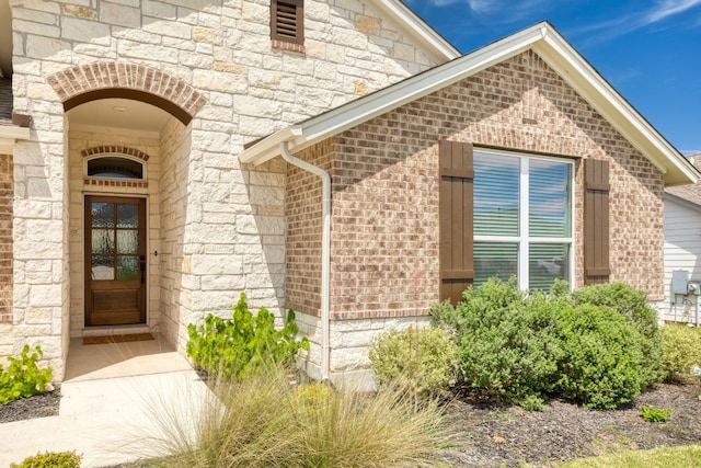 view of entrance to property