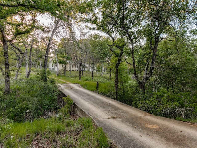 view of road