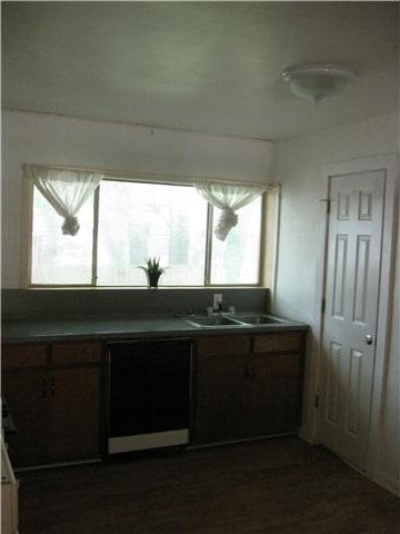 kitchen featuring sink and dishwasher