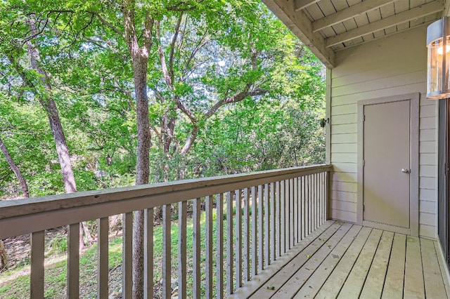 view of deck