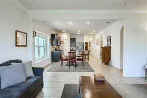 view of living room