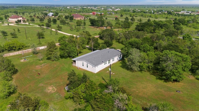 view of aerial view