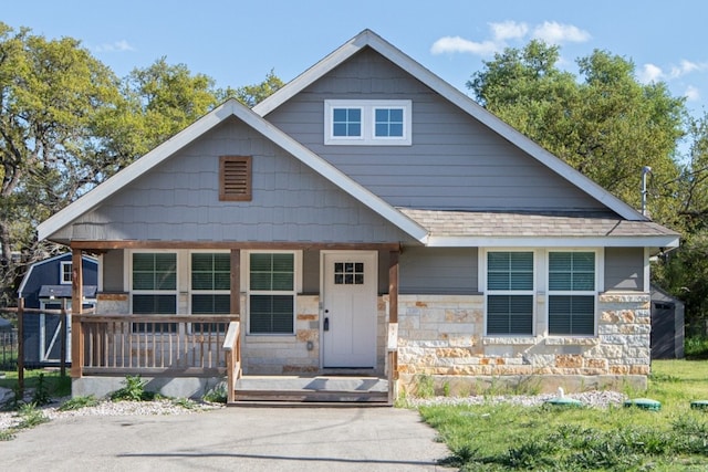 view of front of house