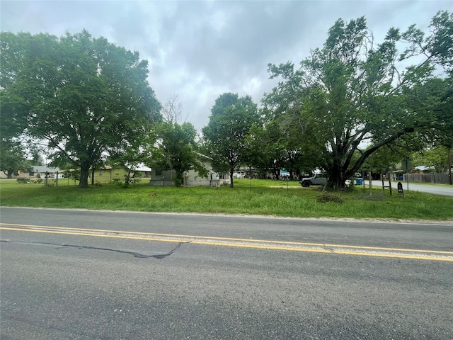 view of road