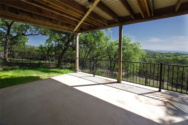 view of patio / terrace