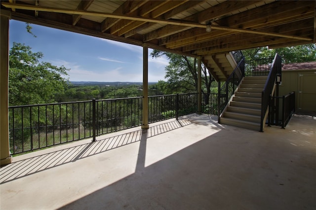 view of patio