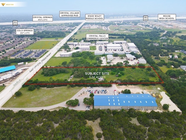 10941 E Crystal Falls Pkwy, Leander TX, 78641 land for sale