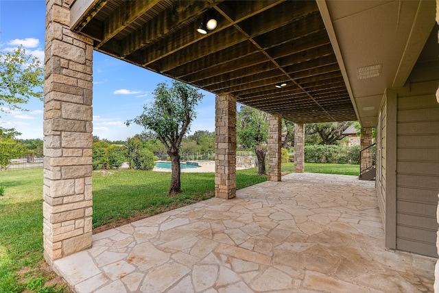 view of patio