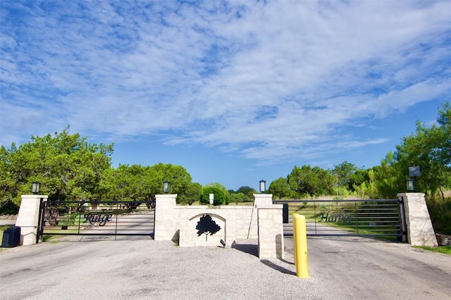 view of gate