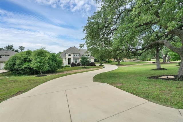 exterior space featuring a yard