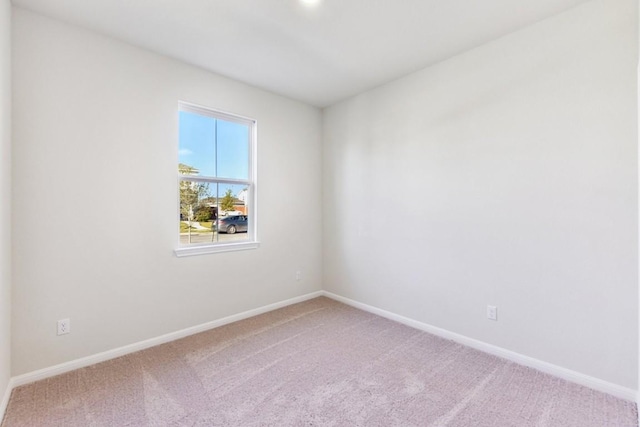 empty room with carpet floors