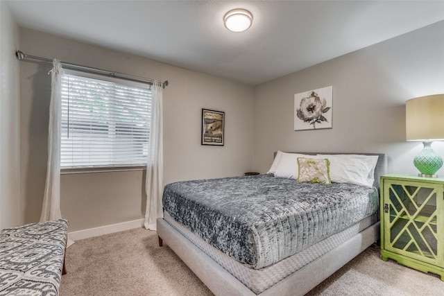 bedroom featuring carpet flooring