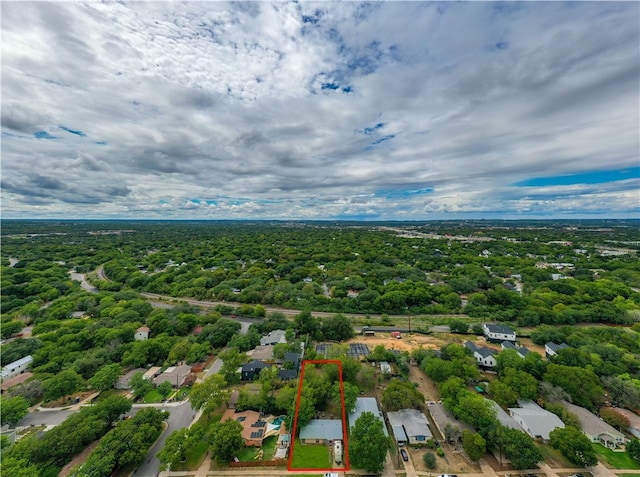 view of birds eye view of property