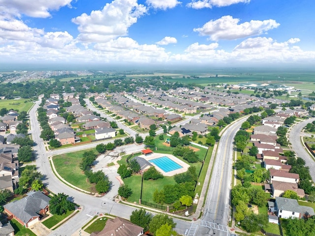 view of aerial view