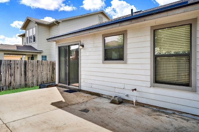 exterior space featuring a patio